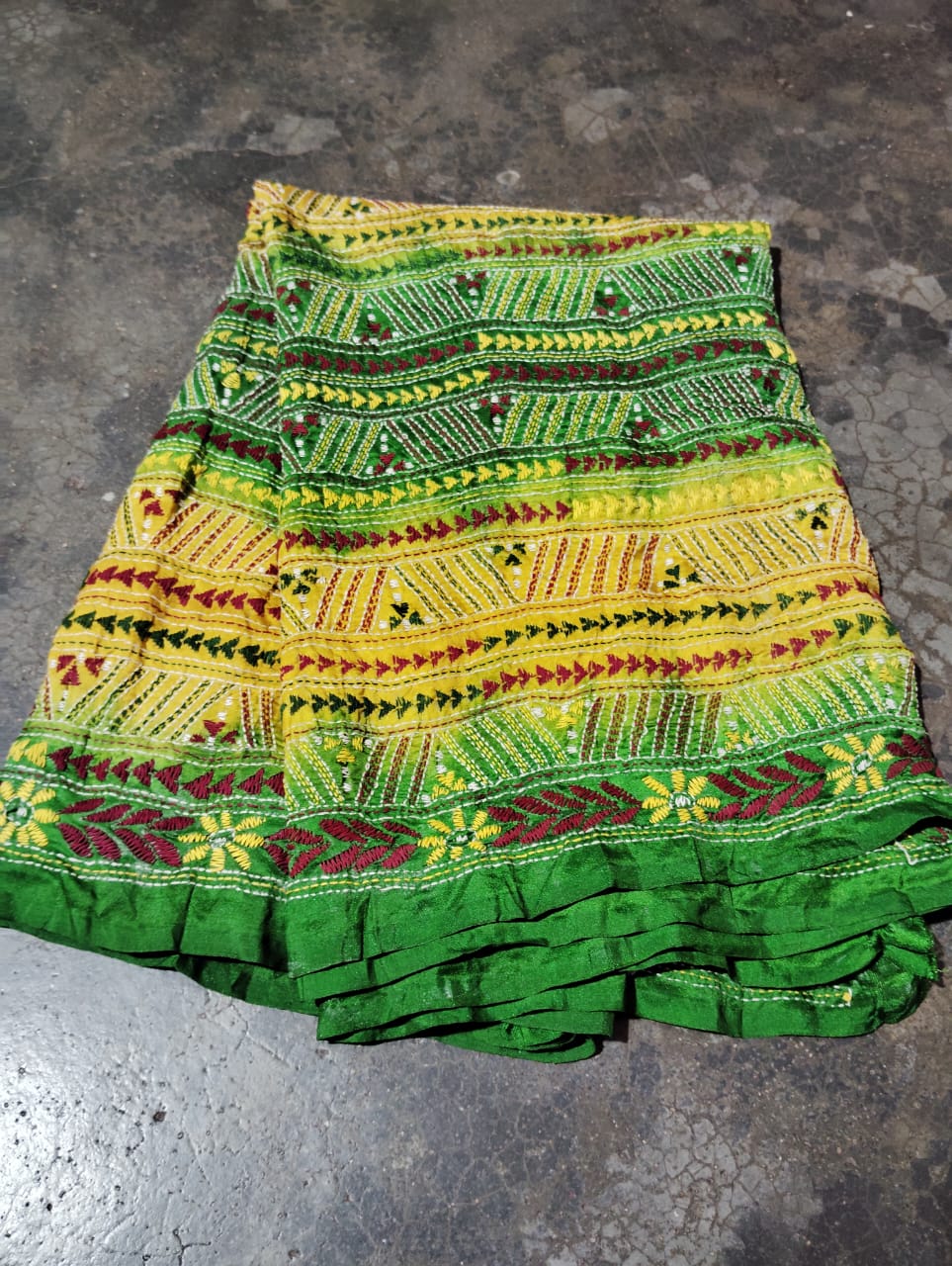 Kantha work Dupatta