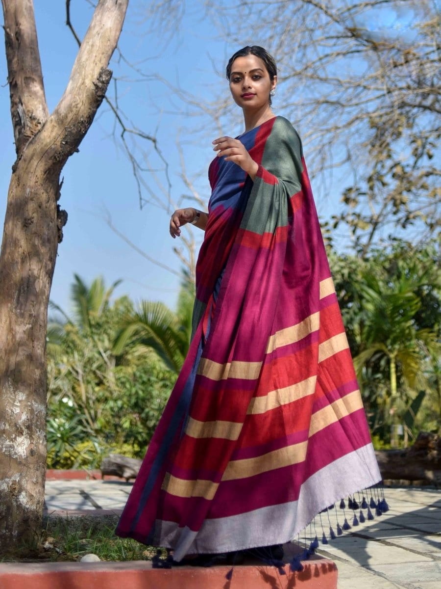 Khadi cotton sarees