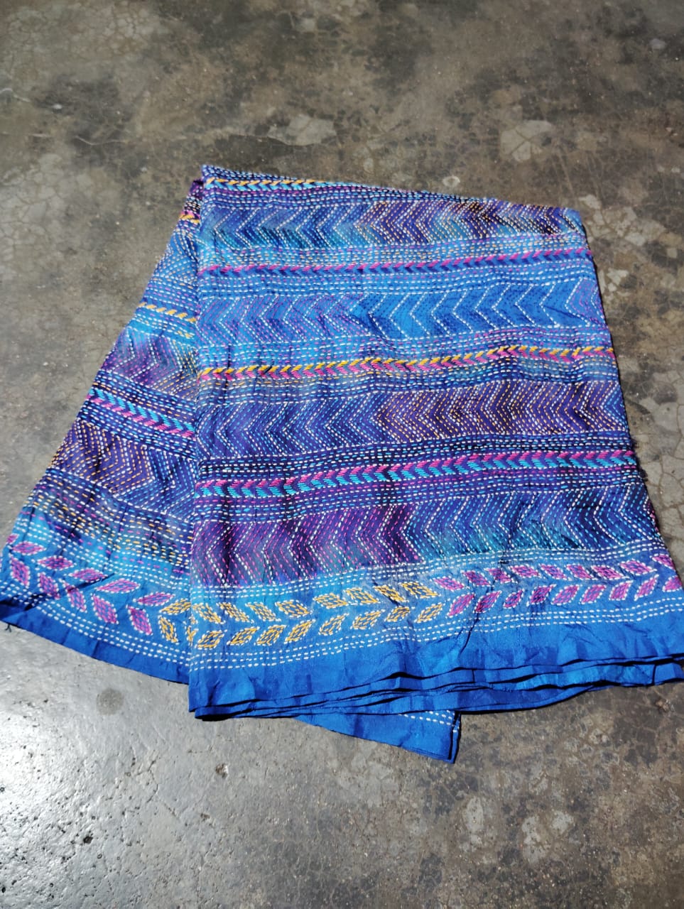 Mystic Indigo Kantha Charm