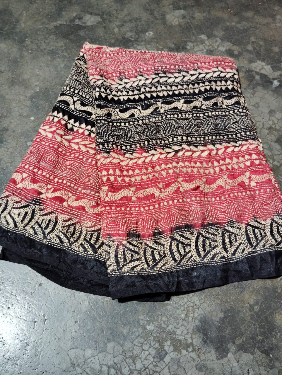 Kantha work Dupatta