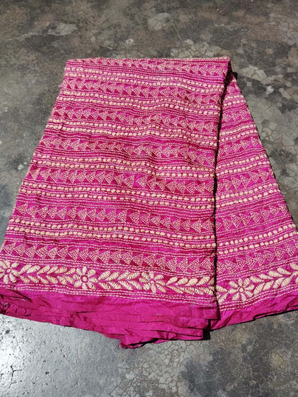 Kantha work Dupatta